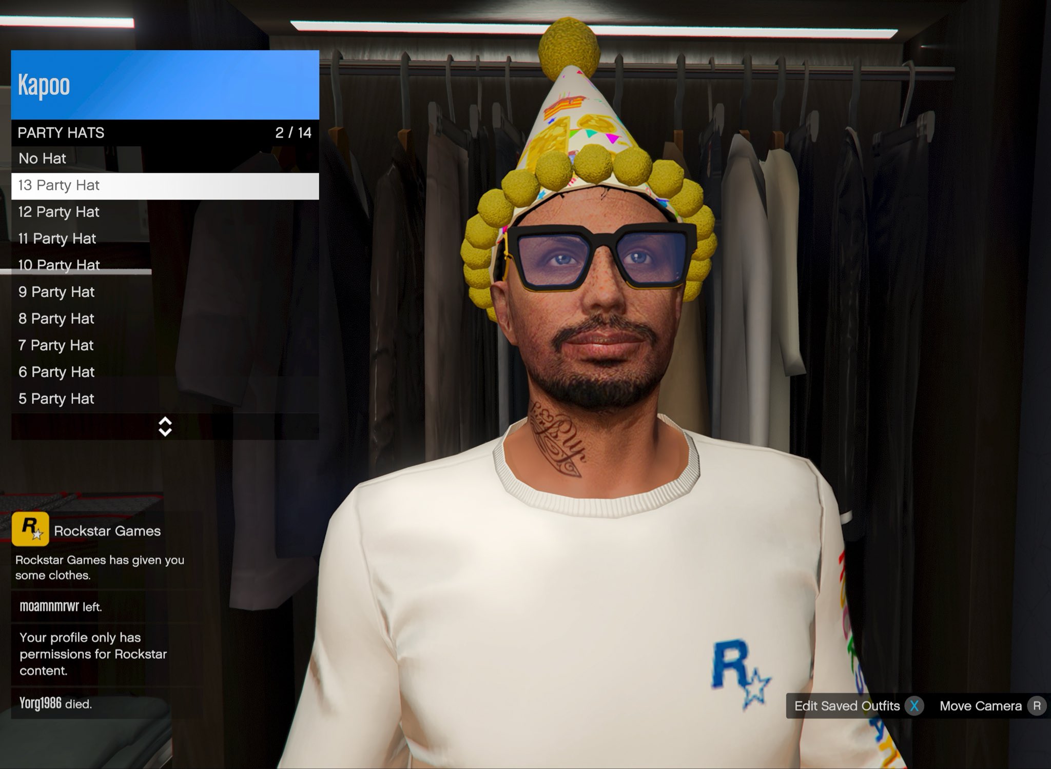 GTA Online 13 party hat