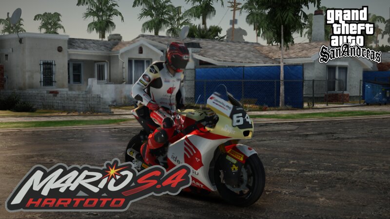 Bike + Skin Mario Aji MOTOGP 2025