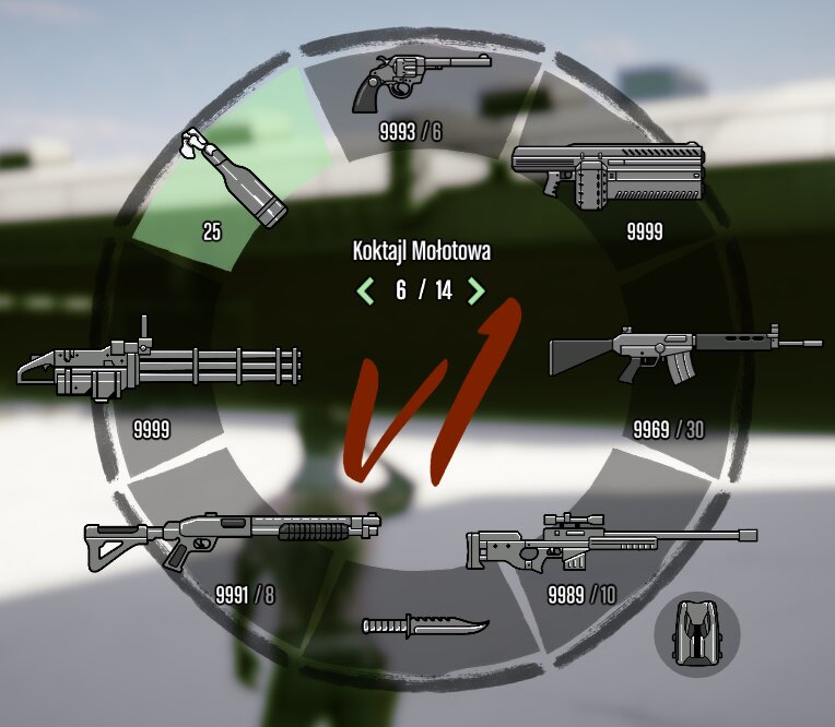 VCS LCS Police Star, RDR2 Weapon Wheel V1