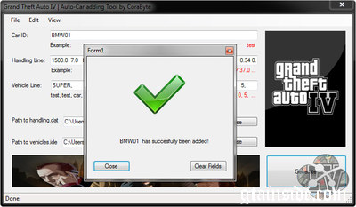 Auto-Car Adding Tool v1.02