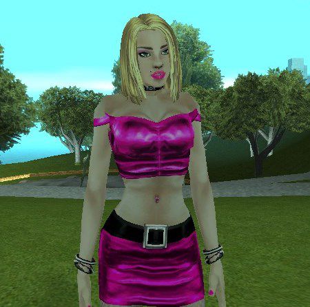 Pink Dressed Girl