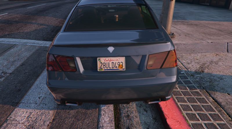 California Number Plates