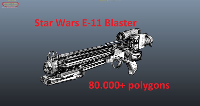 Star Wars E-11 Blaster