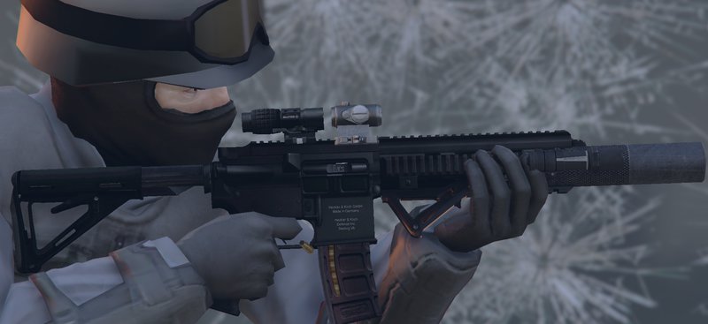 Devgru Hk416 Hybrid sight