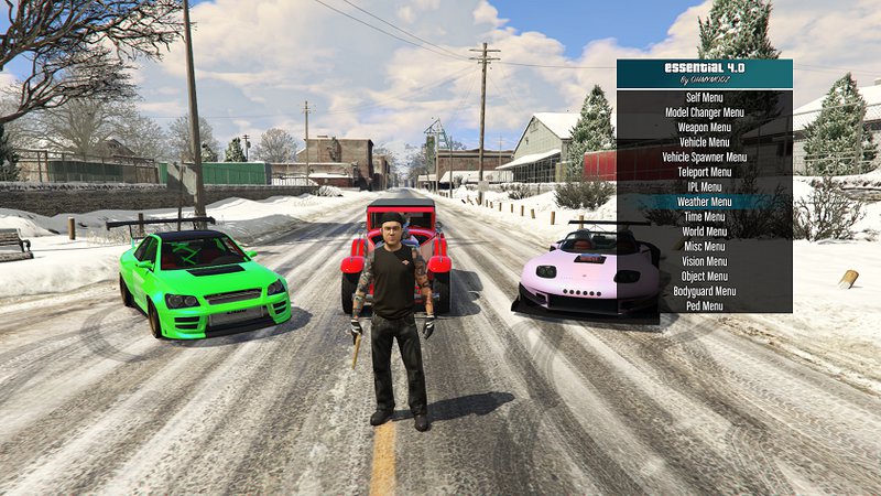 OHMYMODZ Essential 4.0 Mod Menu | Trainer