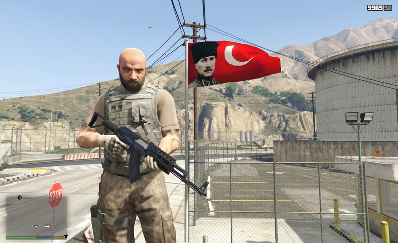 Mustafa Kemal AtatÃ¼rk Flag