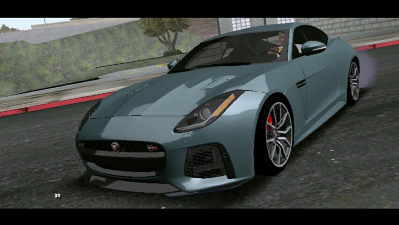 Jaguar F-Type SVR 2017 Low poly