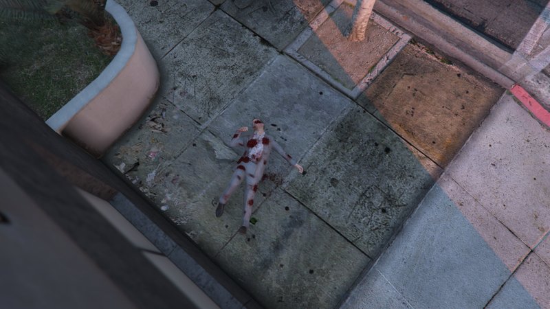 No screen Wasted Mod
