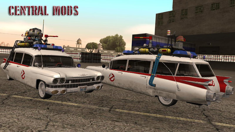 Ecto - 1 (ghostbusters) v2 - Improved + Sirene e Uniforme