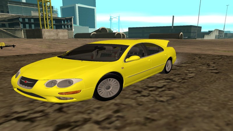 Chrysler 300M with fixed trunk