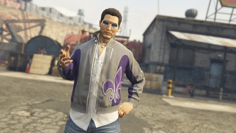 Johnny Gat From Saints Row 3 Remastered (HD Model)