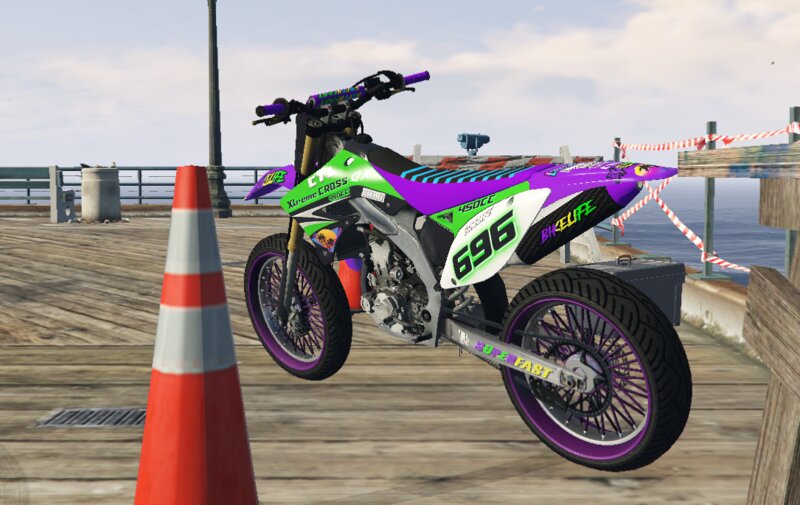 Kawazaki KX450F rebadged