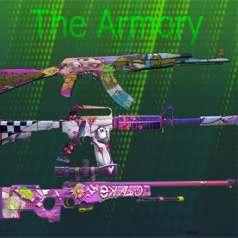 CSGO 2 PACK SKINS "The Armory"