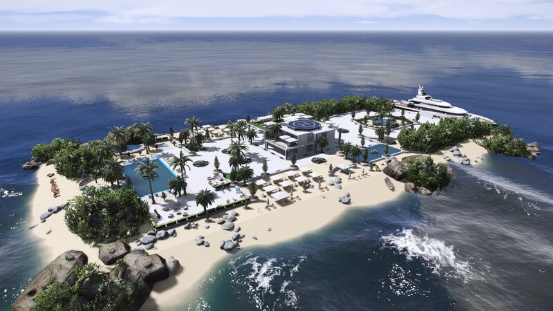 Island Mansion