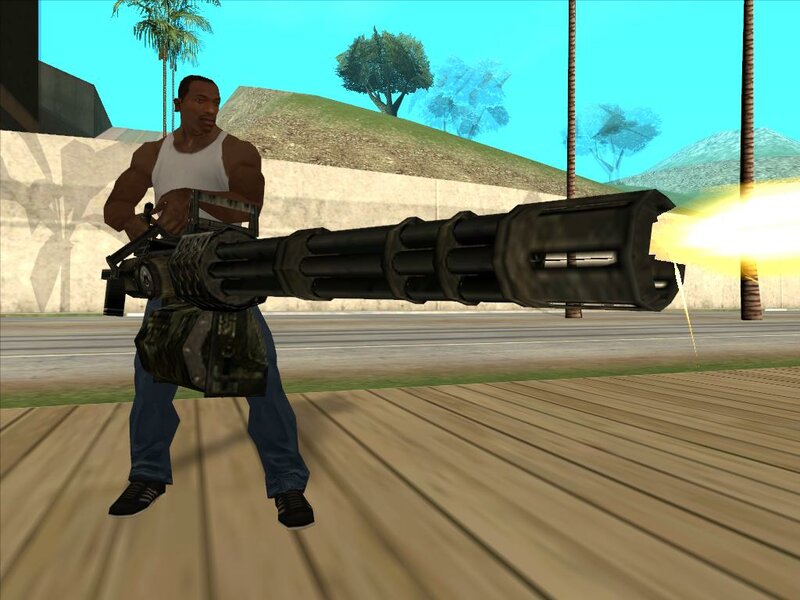 Minigun (futuristic) from Terminator 3
