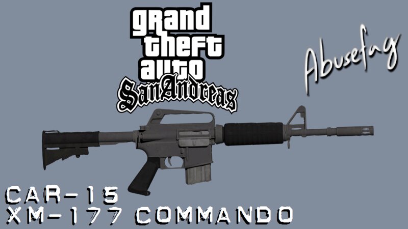 CAR-15 XM-177 COMMANDO