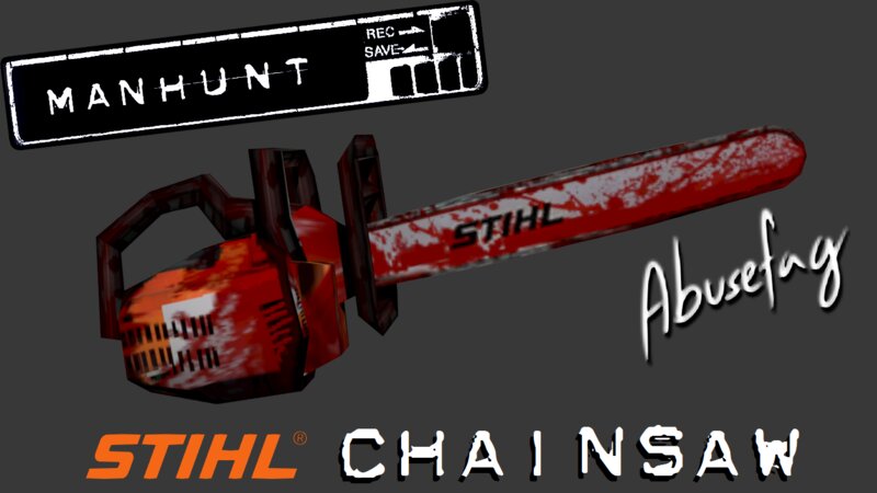 MANHUNT STILH Chainsaw Weapon Skin Mod