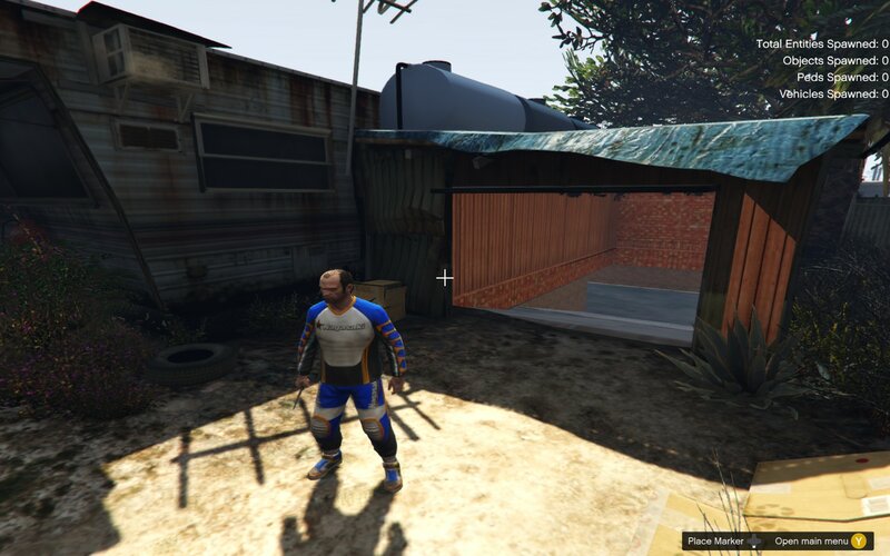 Trevor Secret Lab Underground Garage [Addon]