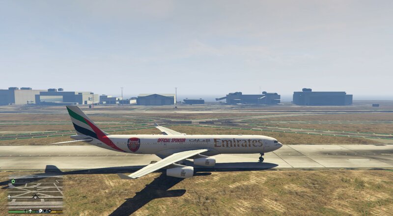 Emirates Arsenal Promotional livery for Airbus A340-300