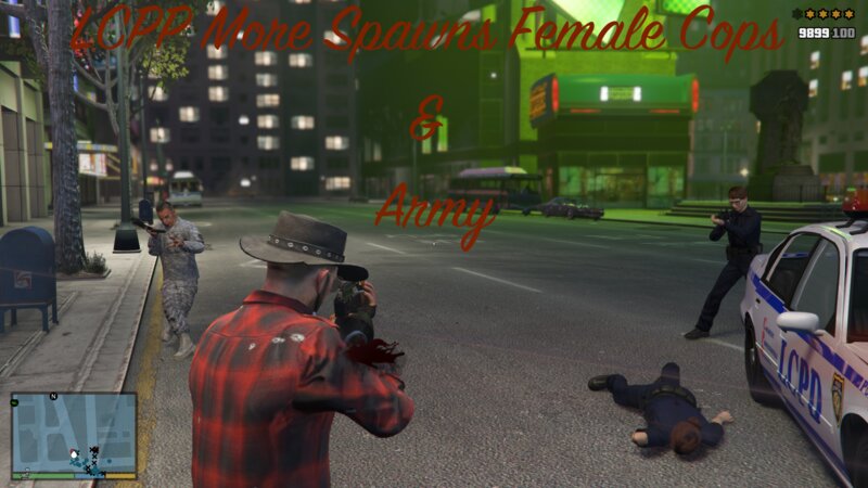 LCPP More Spawns Female Cops & Army