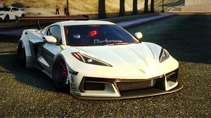 Chevrolet Corvette C8 Liberty Walk Silhoutte Works 2020