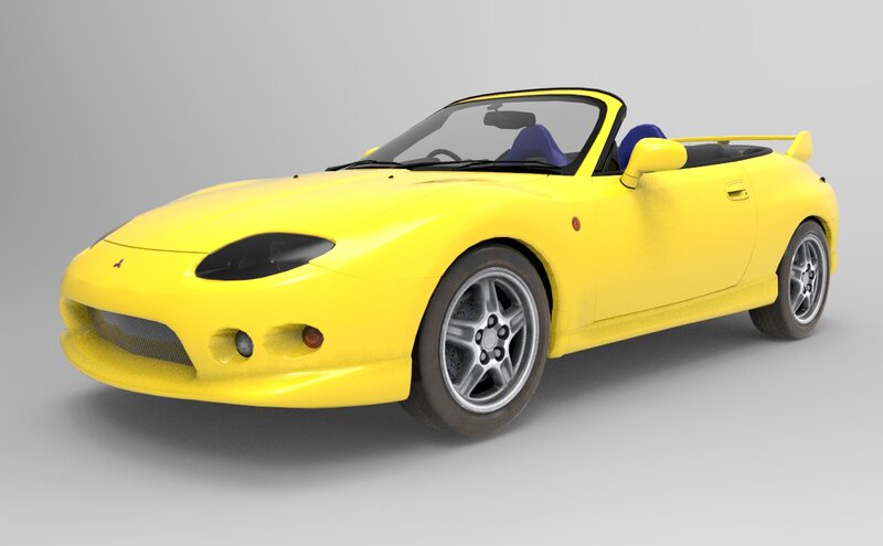 Mitsubishi FTO Convertible