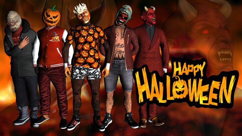 Online Skins #4 (halloween) De GTA 5