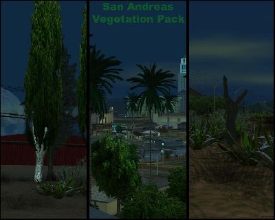 GTASA Vegetations Mod