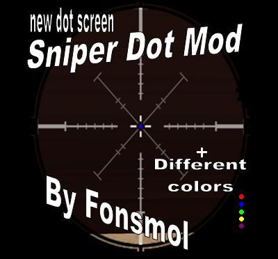 Sniper Dot Screen Mod