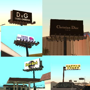 New Billboards (Las Venturas)