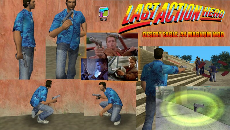 Last Action Hero Desert Eagle .44 Magnum Mod