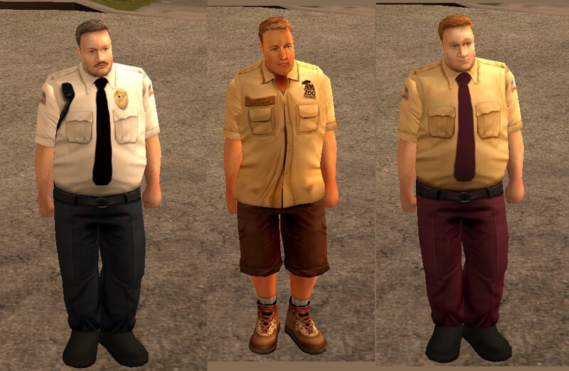 Paul Blart Mall Cop and Zookeeper Kevin James Pack
