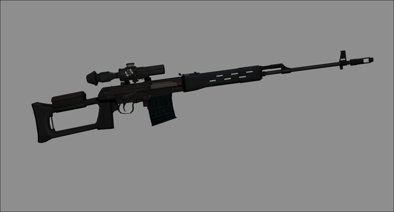 SVD Dragunov Sniper Rifle