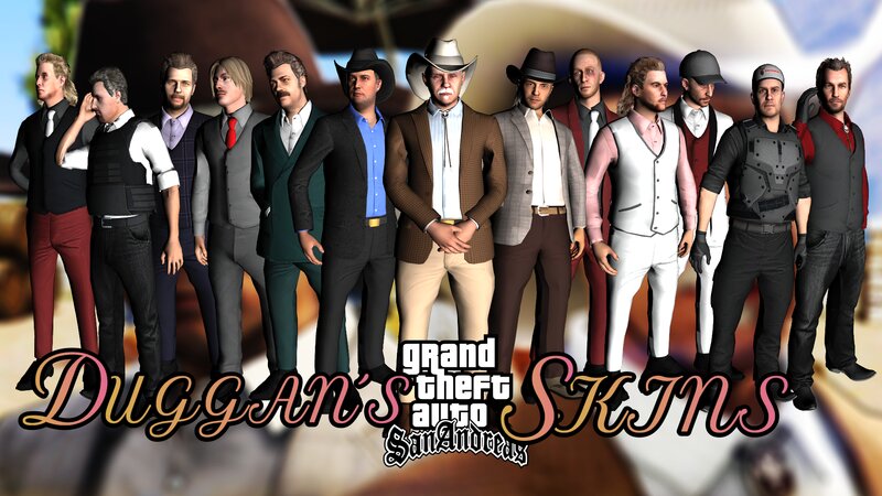 Nuevos Skins De Los Duggan from GTA5