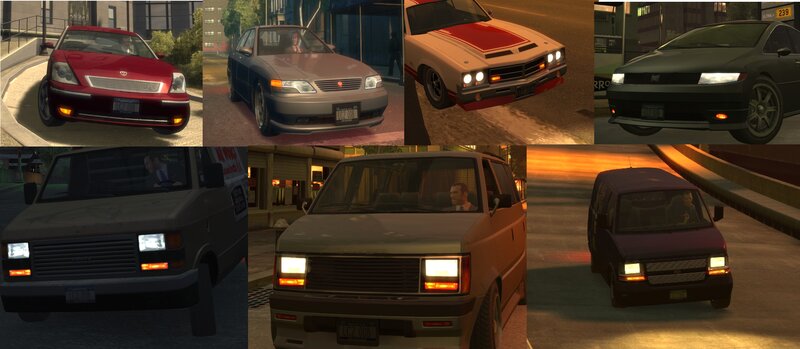 Amber/Orange Corner Lights Pack