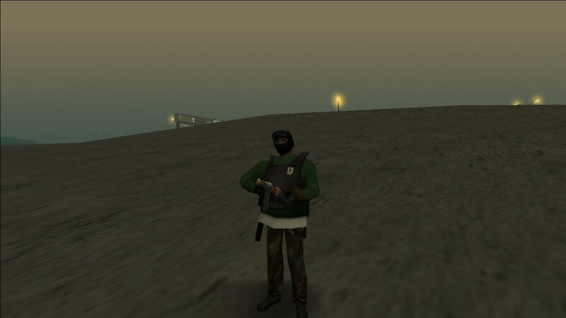 Sneak Out At Base (DYOM)