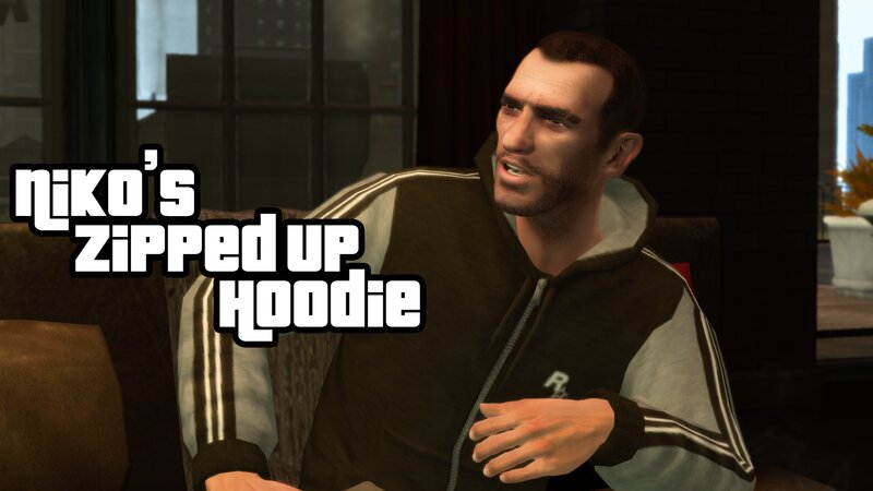 Niko's Zipped Up Hoodie