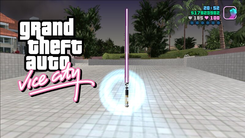 Purple Lightsaber