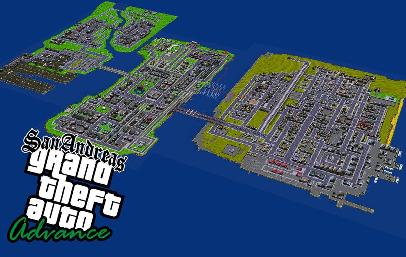 GTA Advance Map
