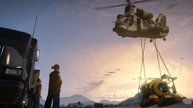 Миссия GTA 5 - Ограбление Мерривезер (у офшора)