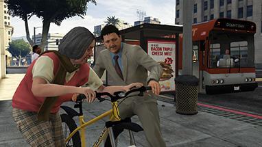 Миссия GTA 5 - Убийство в автобусе