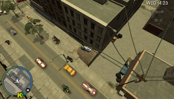 Изображение трюкового прыжка №14 в игре Grand Theft Auto: Chinatown Wars