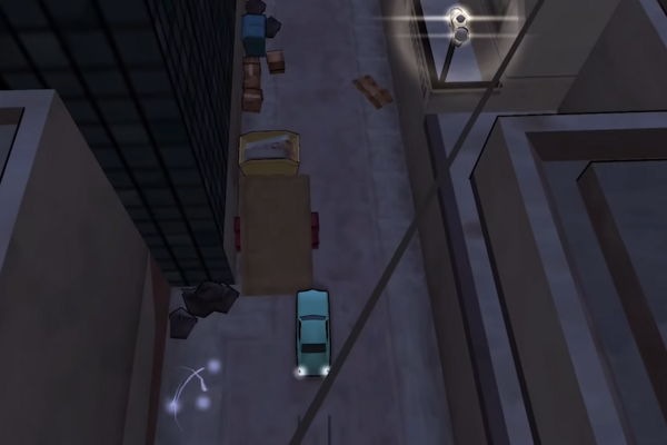 Местоположение #18 возможного Льва Фо в GTA Chinatown Wars, найдено в переулке в Истоне, Алгонкин.