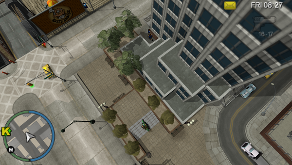 Изображение трюкового прыжка №18 в игре Grand Theft Auto: Chinatown Wars