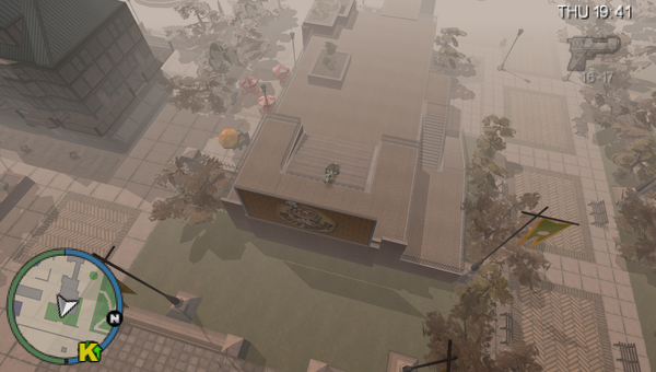 Изображение трюкового прыжка №19 в игре Grand Theft Auto: Chinatown Wars