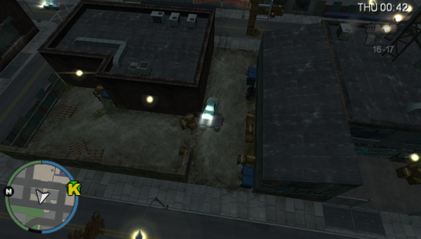 Изображение трюкового прыжка №2 в игре Grand Theft Auto: Chinatown Wars