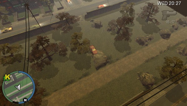 Изображение трюкового прыжка №5 в игре Grand Theft Auto: Chinatown Wars