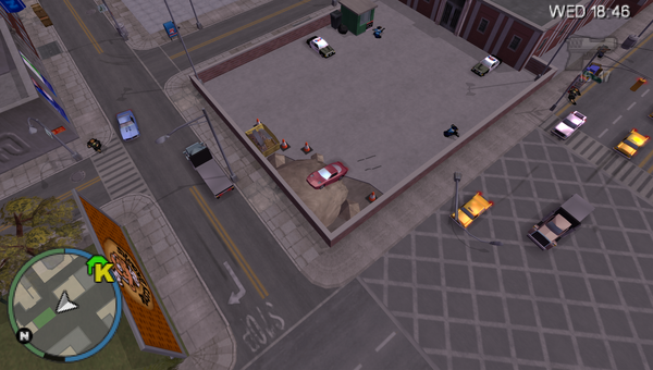 Изображение трюкового прыжка №7 в игре Grand Theft Auto: Chinatown Wars