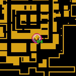 Местоположение на карте скрытого пакета №4 в GTA Advance, найденного в 
 Portland Harbor