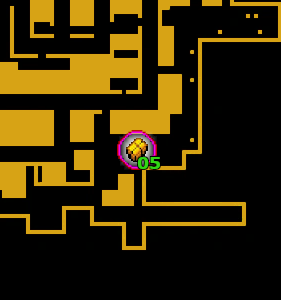 Местоположение на карте скрытого пакета №5 в GTA Advance, найденного в 
 Portland Harbor